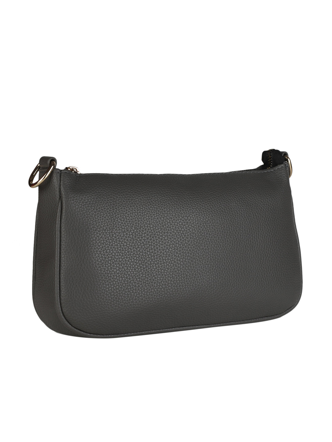 MINI WESST Grey Casual Solid Sling Bag with Round Pouch(MWHB158GY)