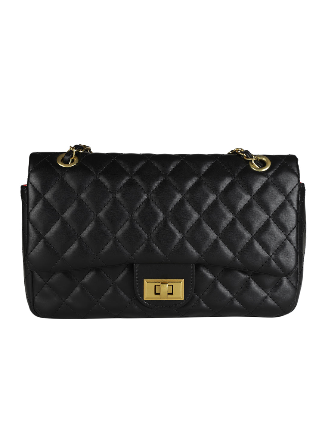 MINI WESST Black Casual Solid Sling Bag(MWHB161BL)