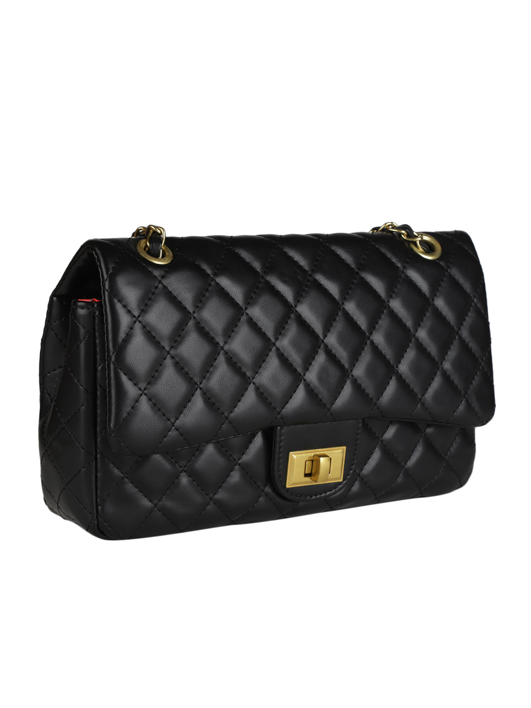 MINI WESST Black Casual Solid Sling Bag(MWHB161BL)