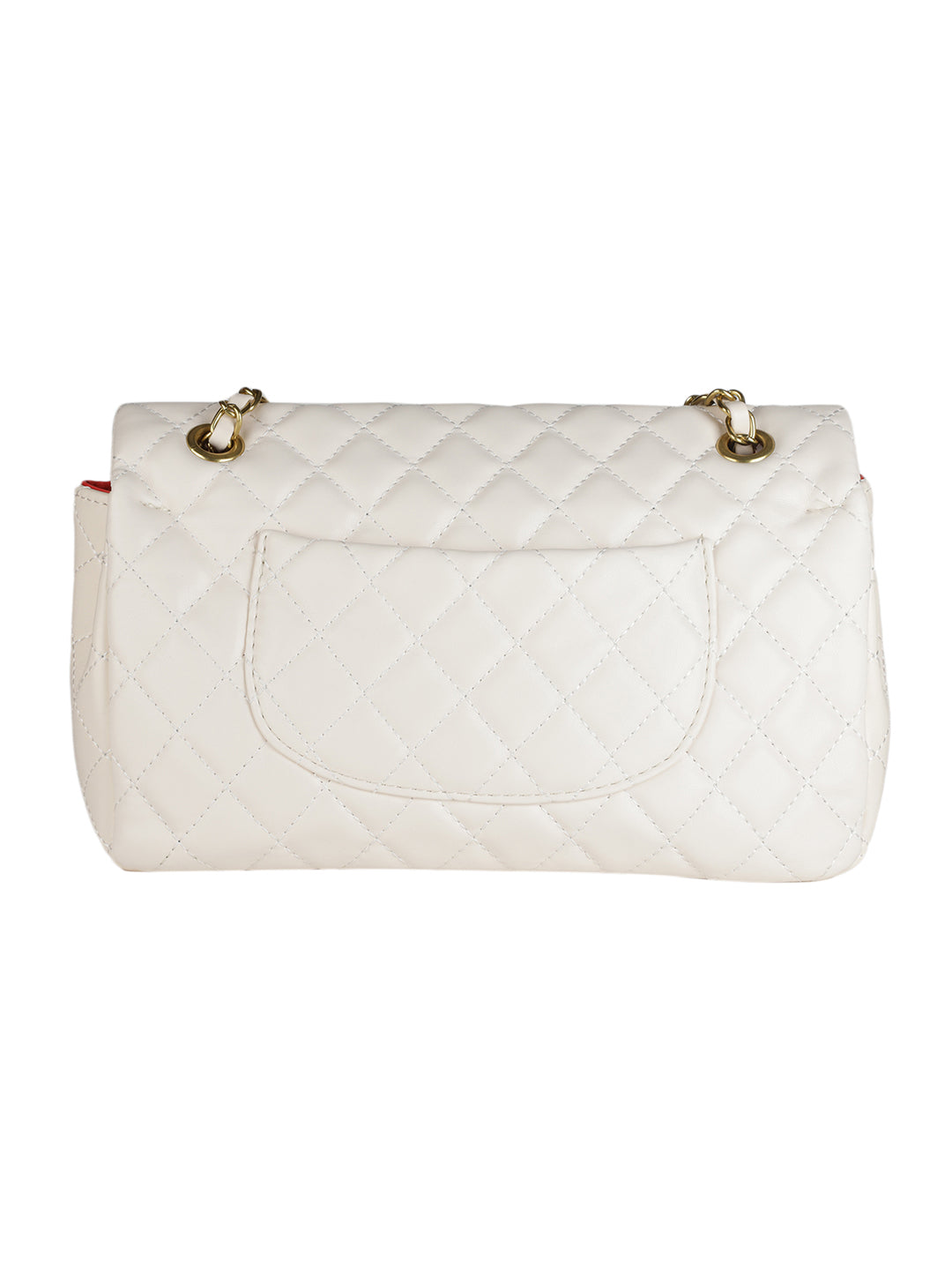 MINI WESST White Casual Solid Sling Bag(MWHB160WT)