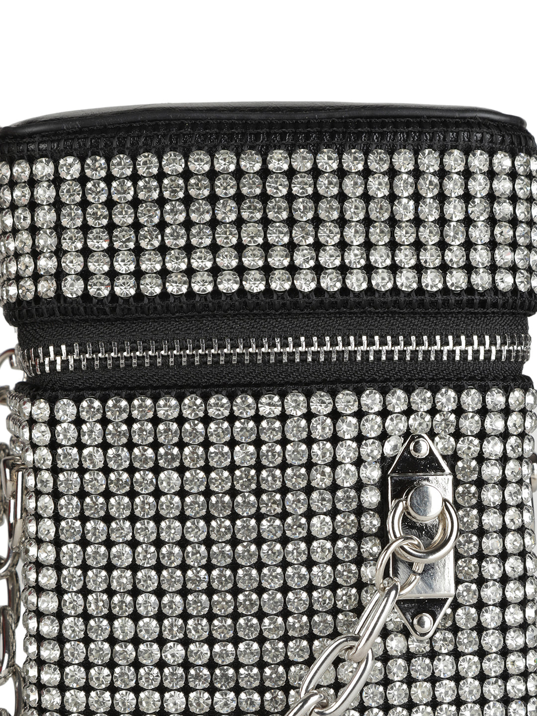 Silver Party Sling Bag