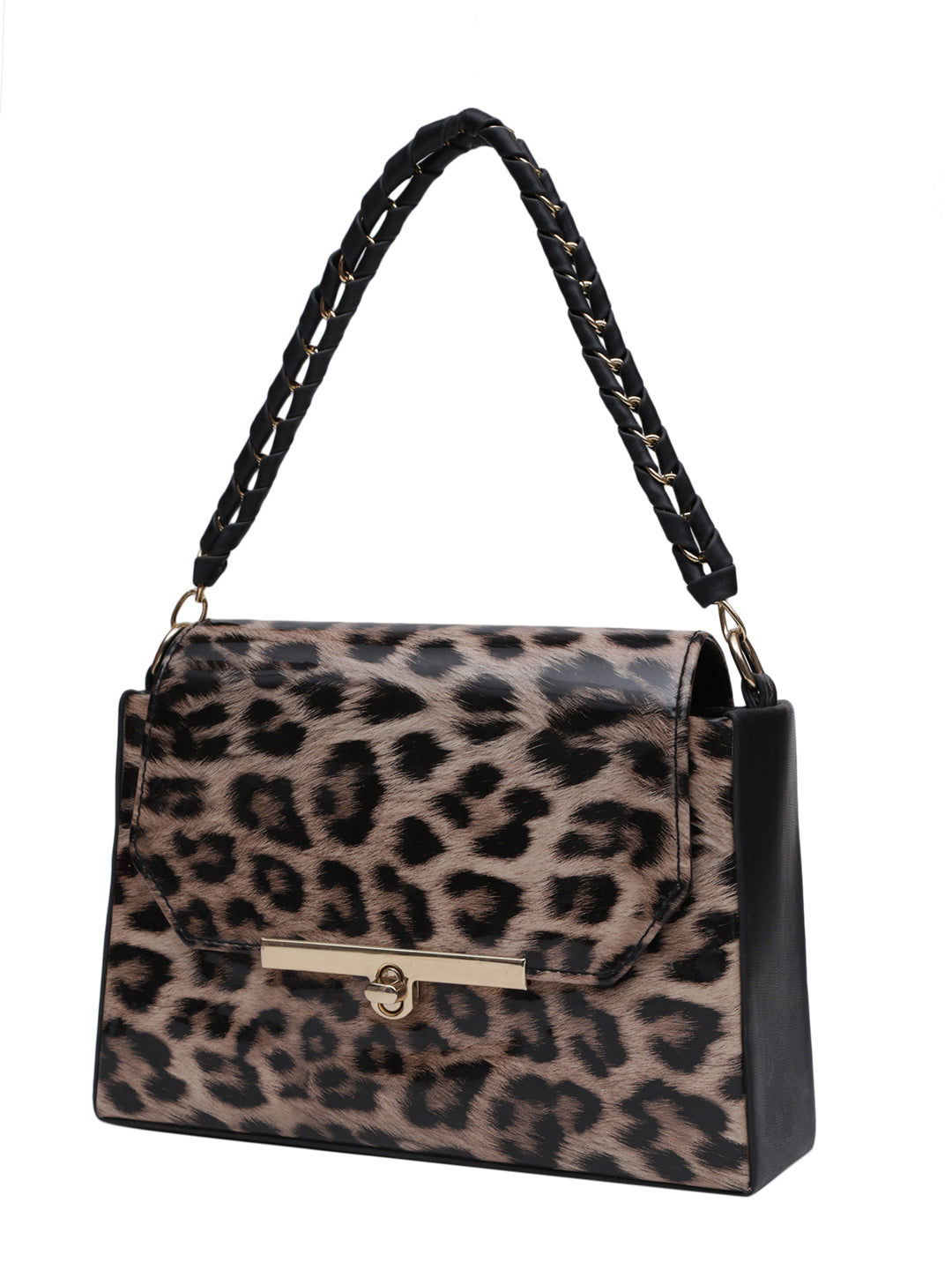 MINI WESST Brown Casual Animal Handheld Bag(MWHB165PR)