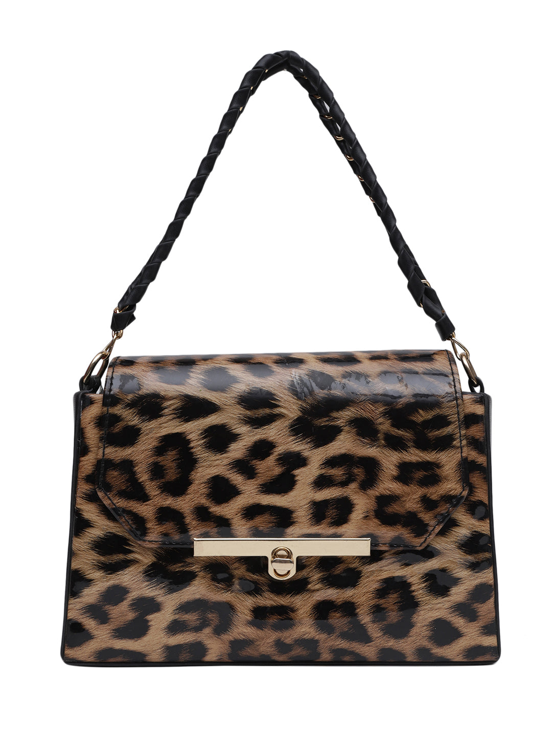 MINI WESST Brown Casual Animal Handheld Bag(MWHB163PR)