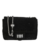 Black Party Ethnic Motifs Sling Bag