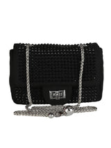 Black Party Ethnic Motifs Sling Bag