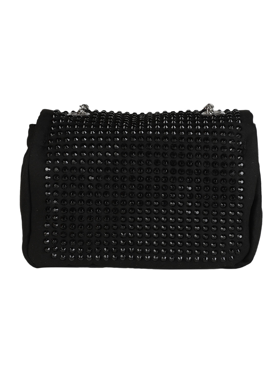 Black Party Ethnic Motifs Sling Bag