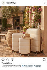 Summer Of 69 Set of 3 Luggage(Small + Medium + Large)