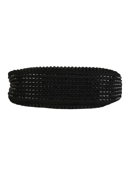 MINI WESST Black Party Handheld Bag(MWHB172BL)