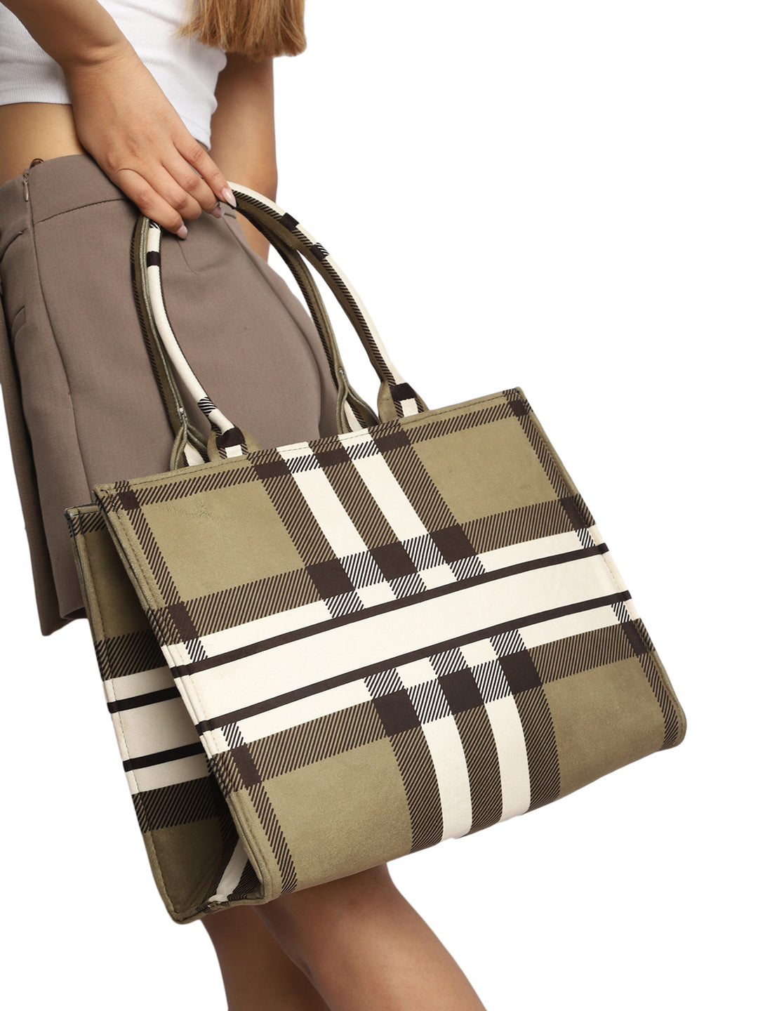 Mini Wesst Multi Color green berry tote bag(MWCUS005)