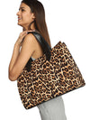 Manhattan Leopard Tote Bag