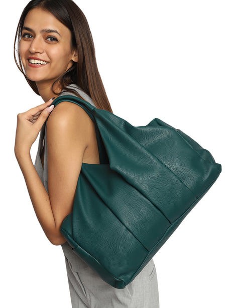 Charlotte Hobo Green Bag