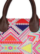 Women's Printed Handheld Bag