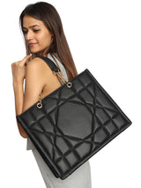 Jade Warrior Black Tote Bag