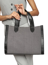 Manhattan Chequered Tote Bag