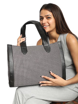 Manhattan Chequered Tote Bag