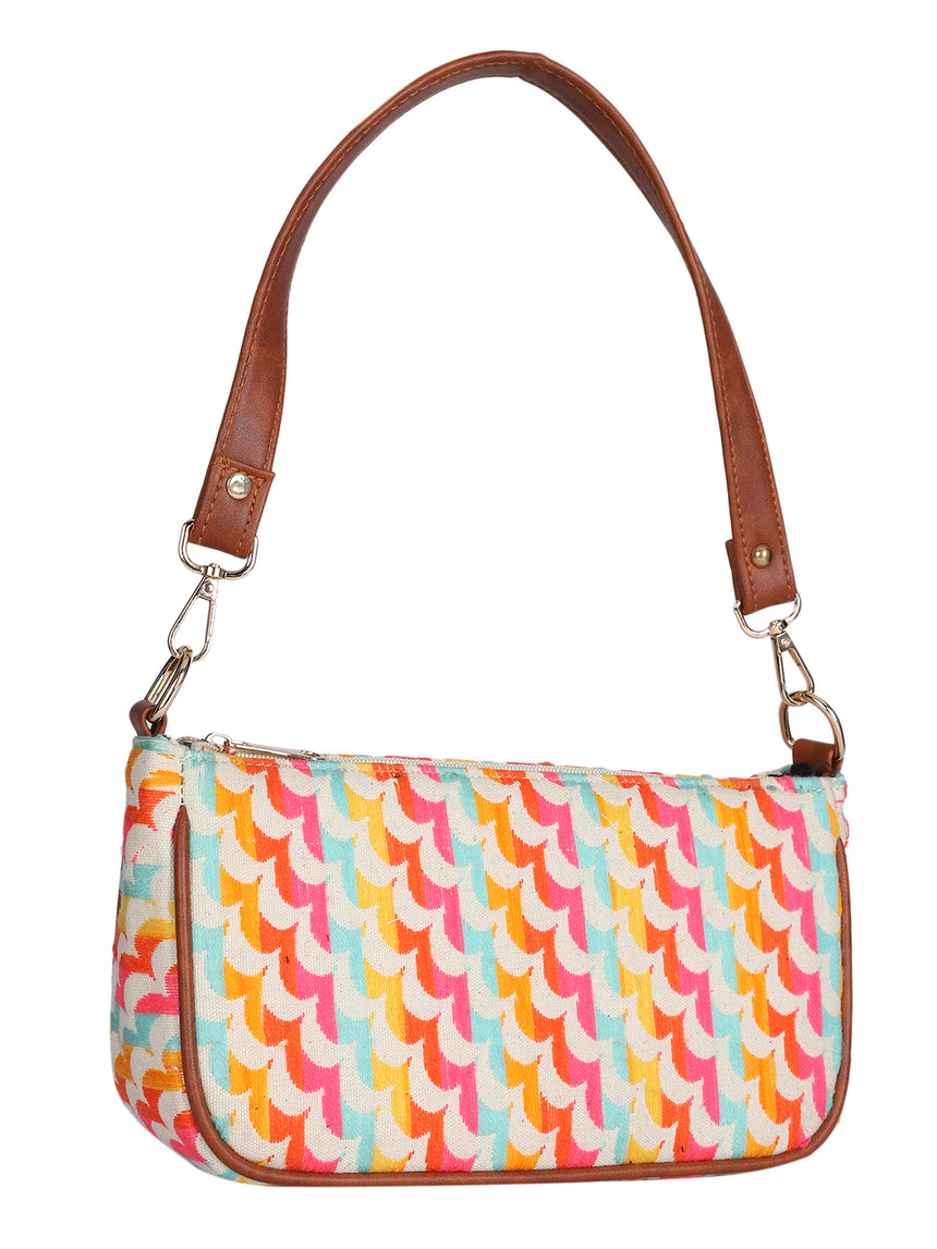 Women's Printed Handheld Bag