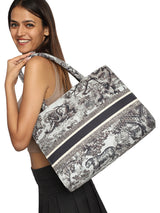 Women's Graphic Printed Canvas Tote Bag