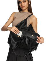 CHARLOTTE HOBO BLACK BAG