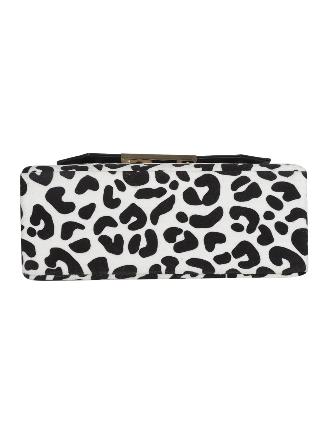 Black Casual Animal Handheld Bag