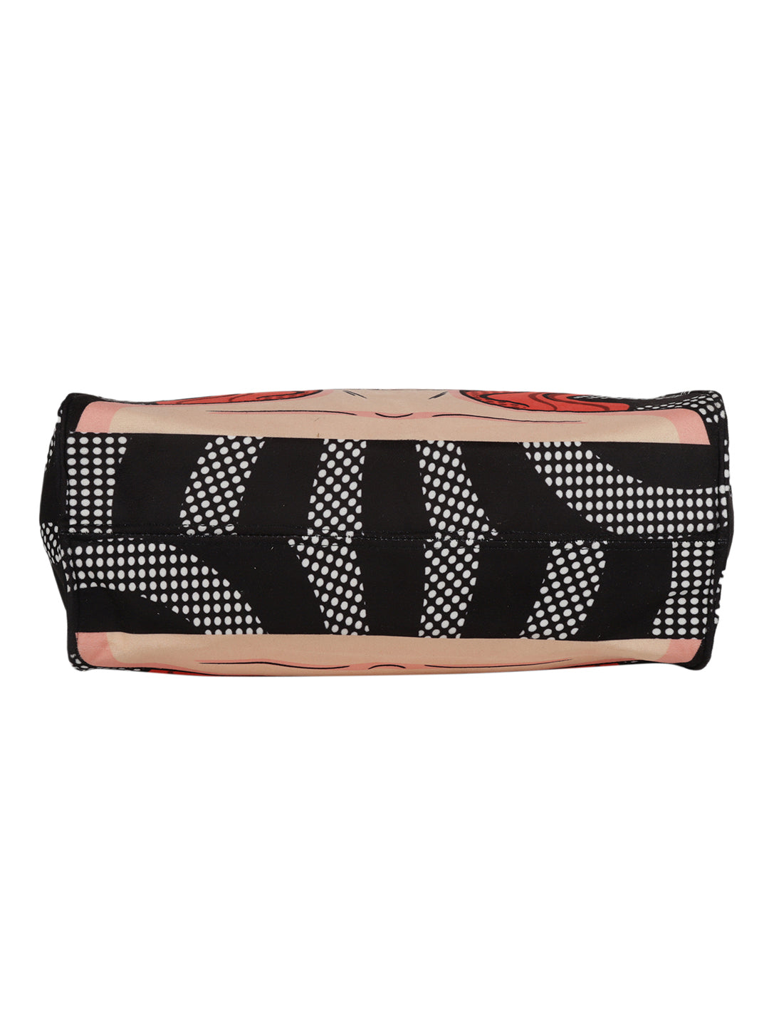 Quirky totes MINI WESST Multi Casual Graphic Tote Bag(MWTB066PR)