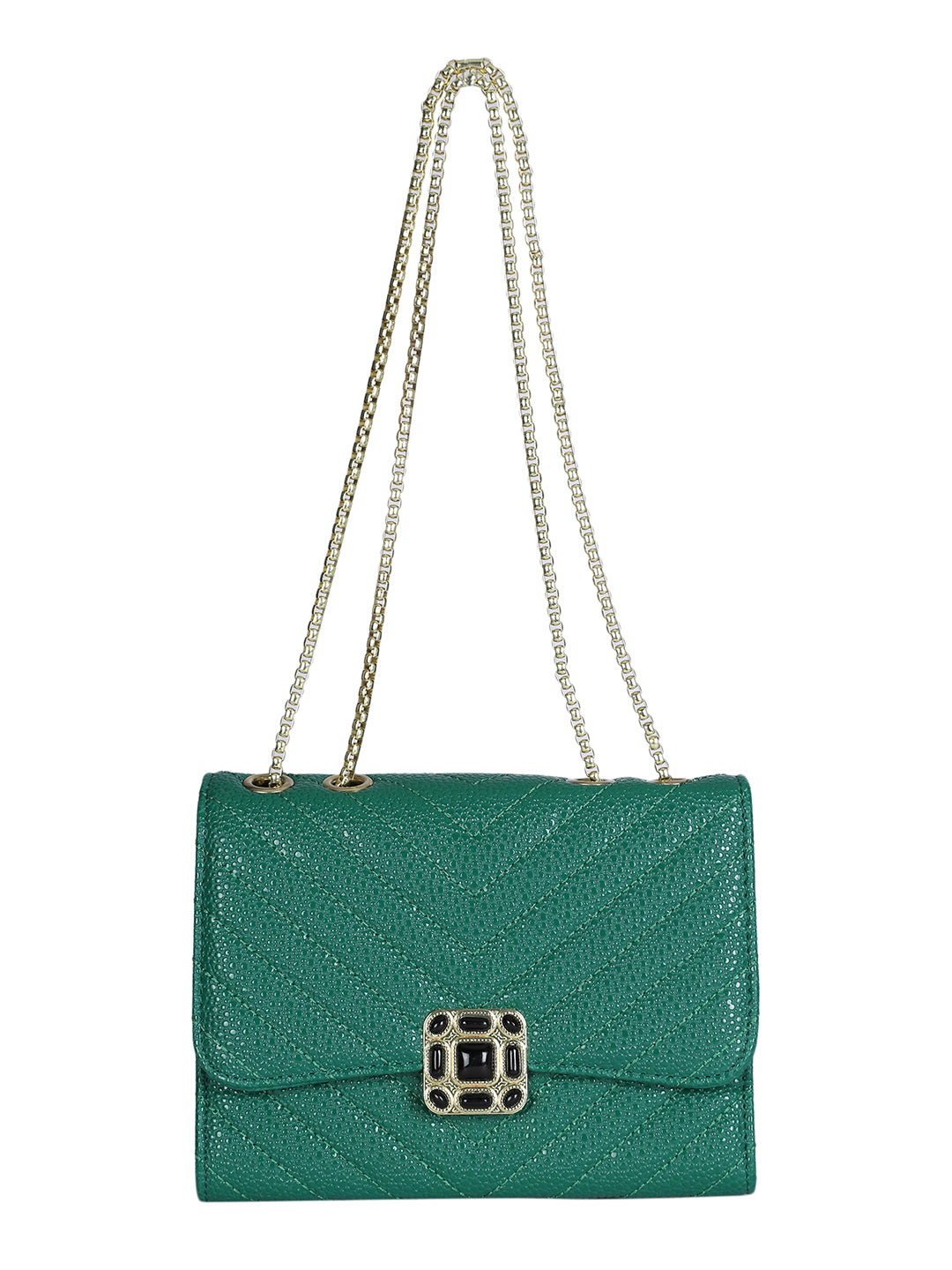 Women's Green Sling Bag