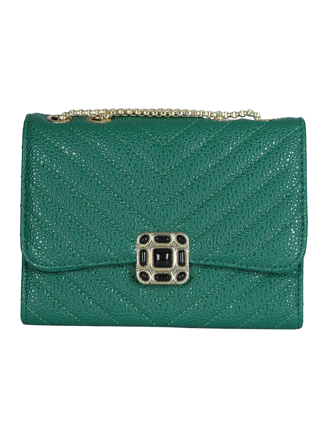 Women's Green Sling Bag