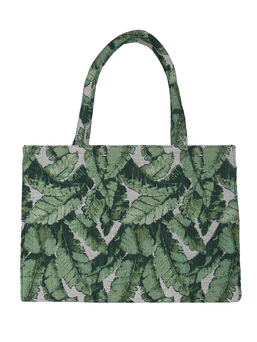 MINI WESST Green Graphic Tote Bag(MWTB121PR)