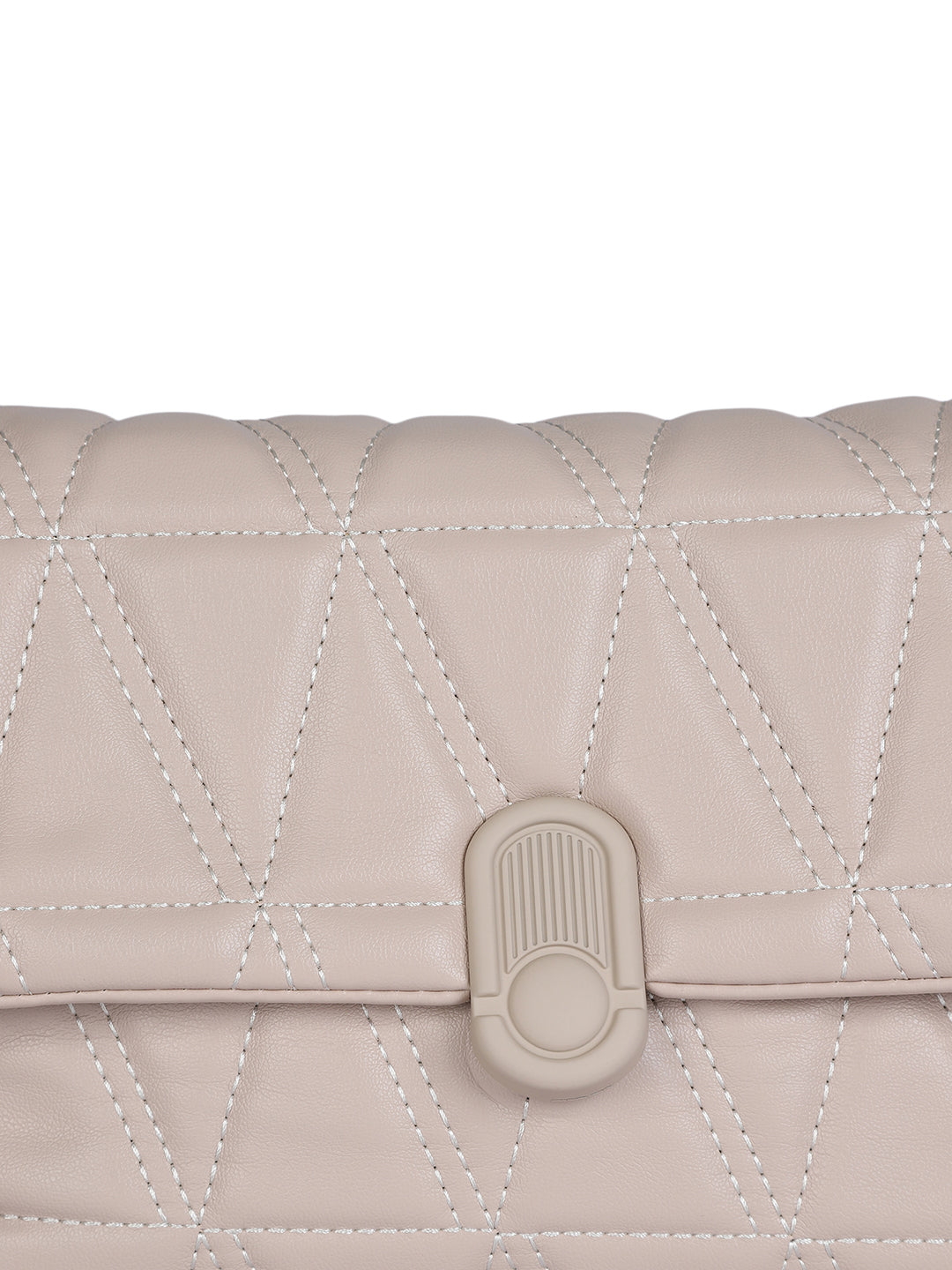 Women's White Handheld Bag