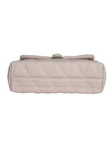 Women's White Handheld Bag