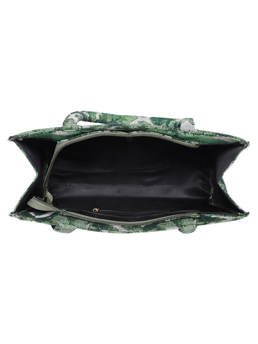MINI WESST Green Graphic Tote Bag(MWTB121PR)