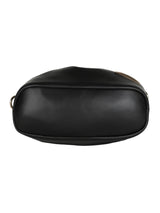 Black Casual Solid Handheld Bag