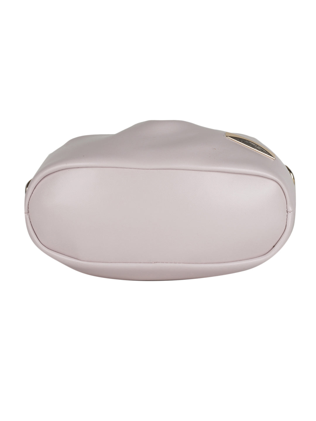 MINI WESST Beige Casual Solid Handheld Bag(MWHB182BE)