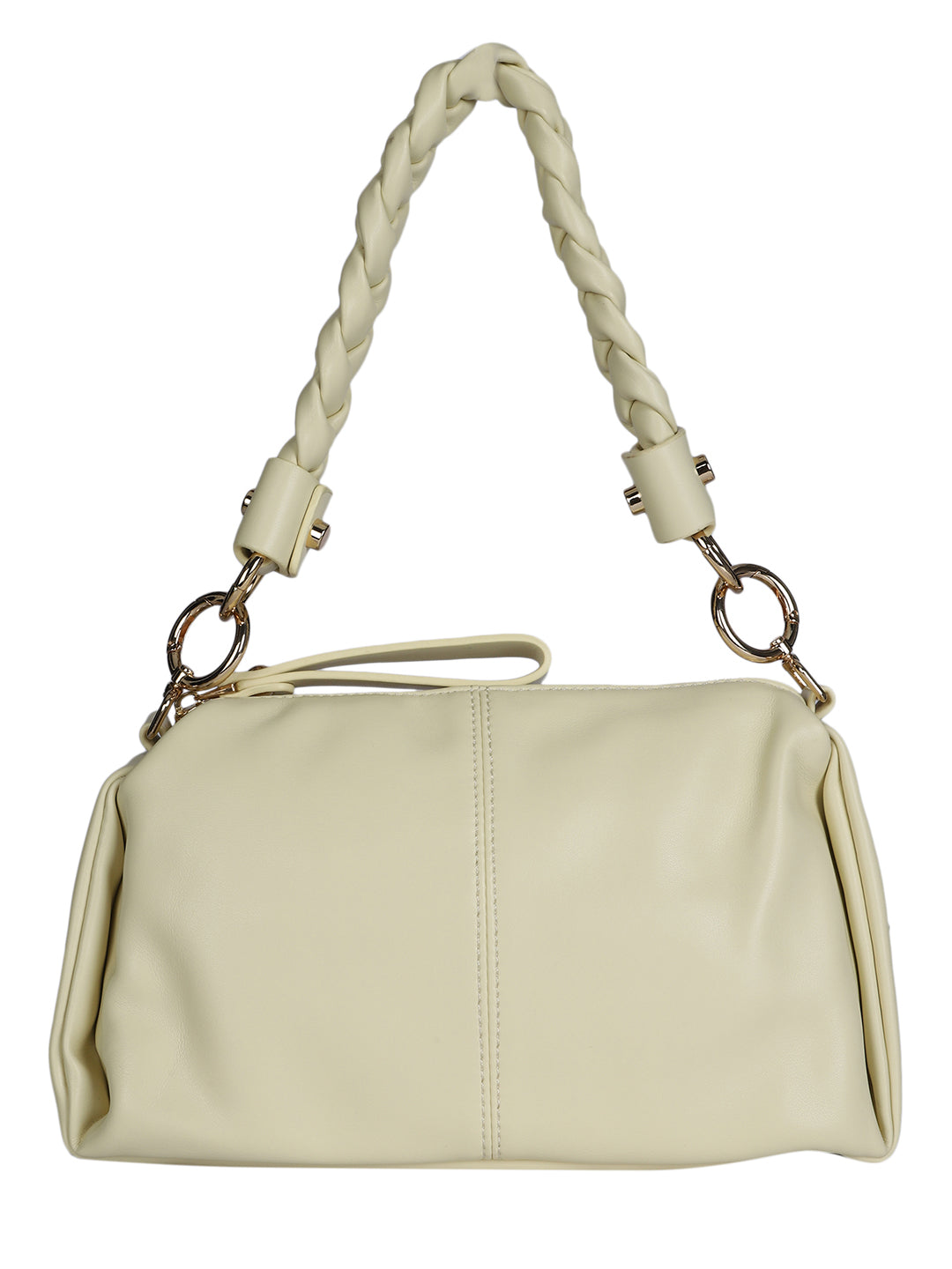 Women's Yellow Handheld Bag