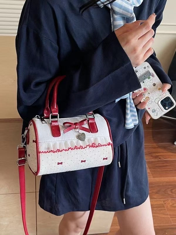 Rene White Sling Bag