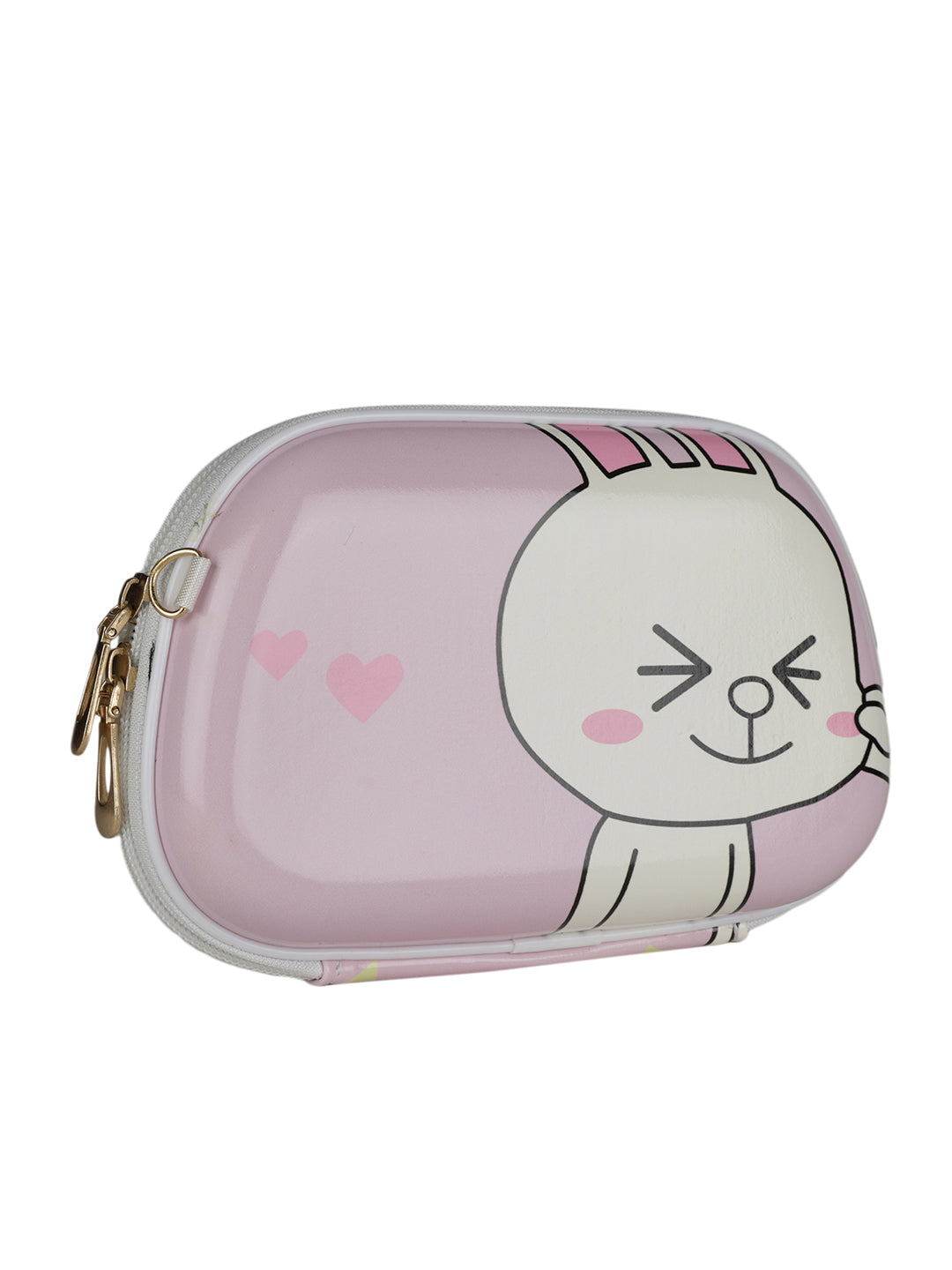 MINI WESST Pink Casual Solid Sling Bag(MWHB188PR)