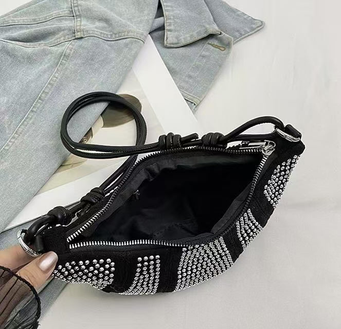 ELLEN RHINESTONE CLUTCH