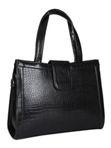 Mrs. Gavin Black Signature Hand Bag