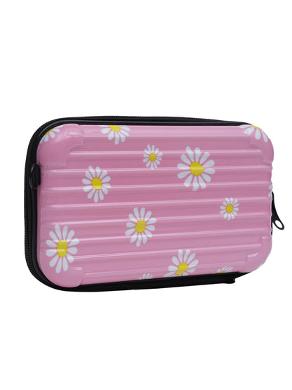 MINI WESST Pink Casual Solid Sling Bag(MWHB196PR)