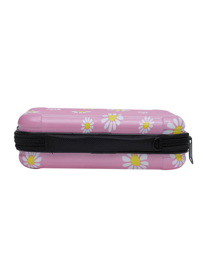 MINI WESST Pink Casual Solid Sling Bag(MWHB196PR)
