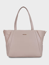 Charles Beige Classic Tote Bag