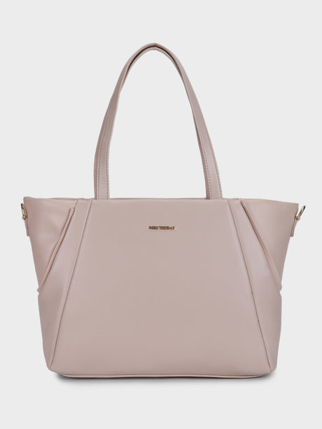 Charles Beige Classic Tote Bag