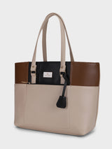 Beige Geller Classic Tote Bag