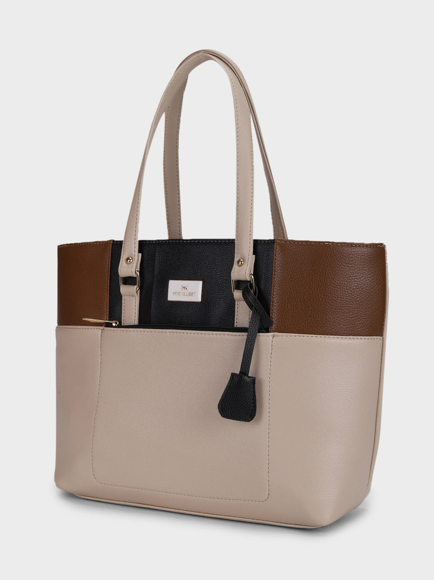Beige Geller Classic Tote Bag