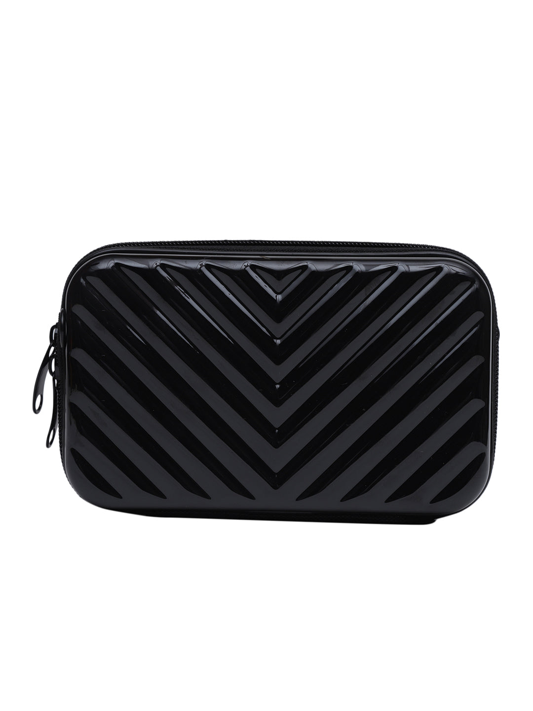 MINI WESST Black Casual Solid Sling Bag(MWHB204PR)