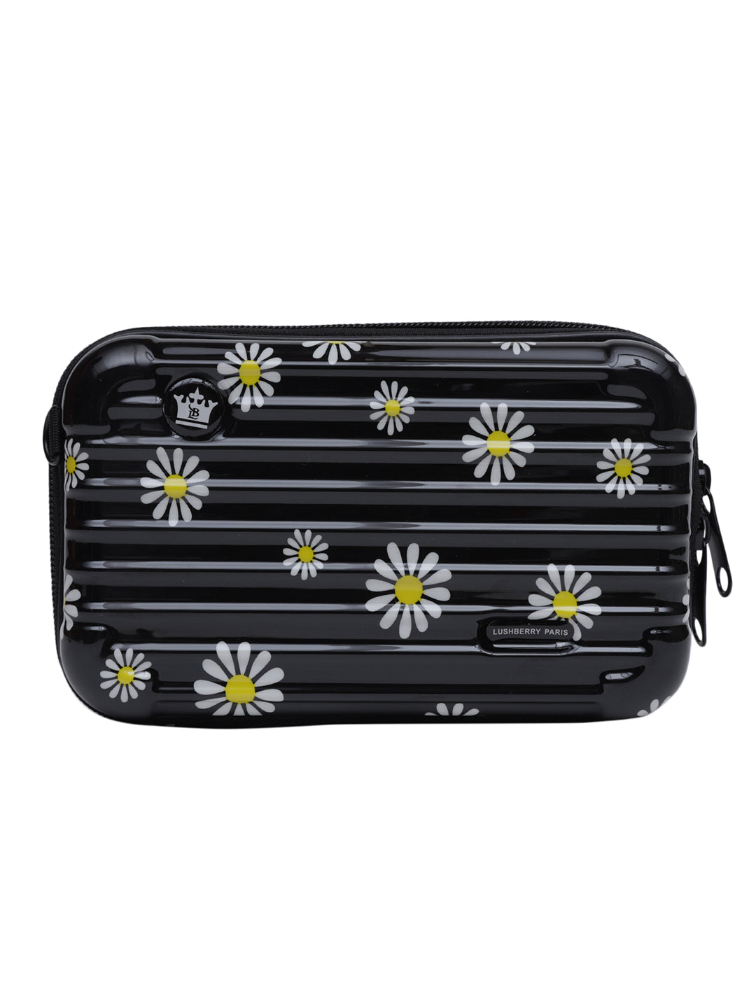 MINI WESST Black Casual Solid Sling Bag(MWHB205PR)