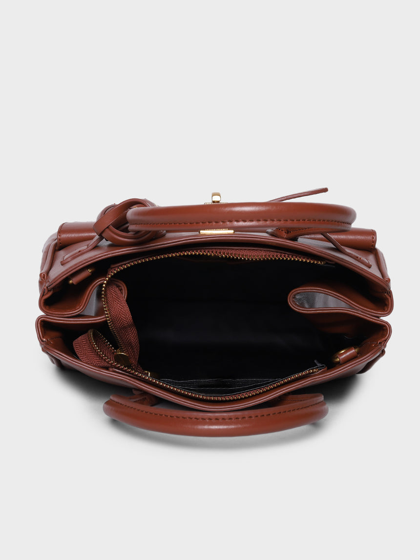 Brown Hazel Handbag