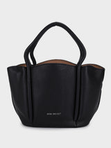 Barbara Black Bucket Handbag