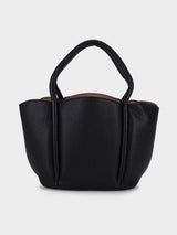 Barbara Black Bucket Handbag