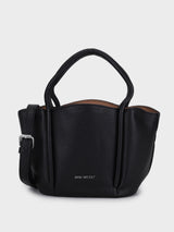 Barbara Black Bucket Handbag