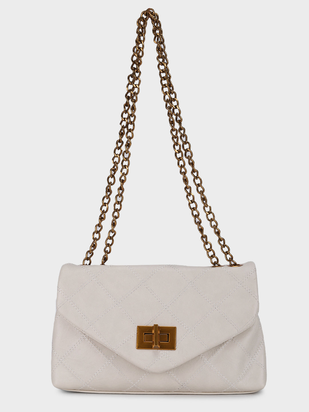 Elisa White Sling Bag